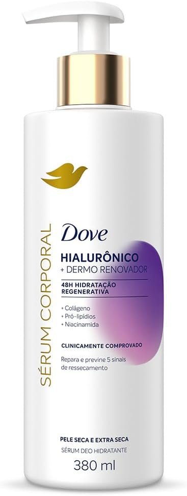 Dove Sérum Hidratante Corporal Hialurônico + Dermo Renovador 380ml