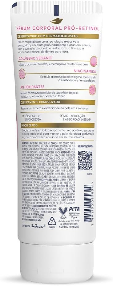 Dove Sérum Hidratante Corporal Pró-Retinol + Firmador 180ml - Image 2