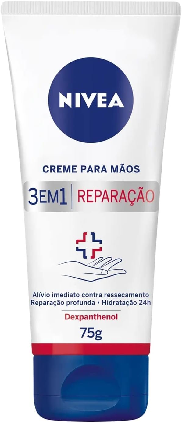 NIVEA Creme para Mãos Reparação com Dexpanthenol 75g