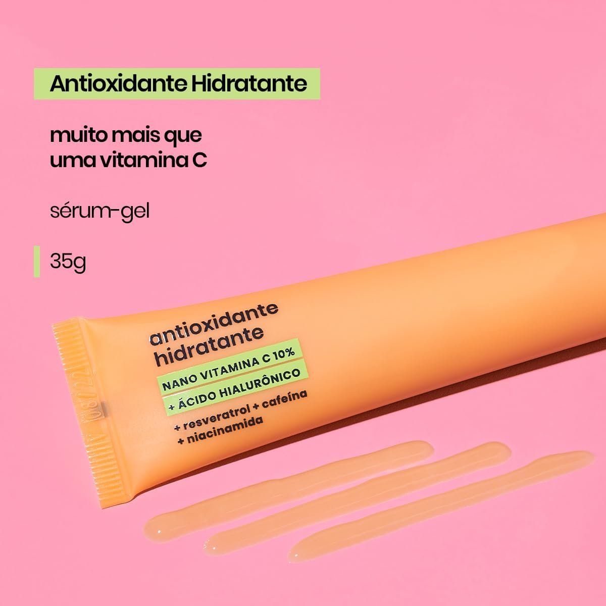 Sallve Antioxidante Hidratante 35G - Nano Vitamina C 10% Ácido Hialurônico - Image 3