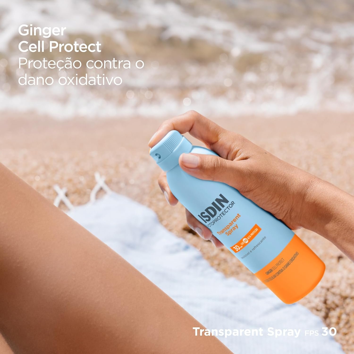 ISDIN Protetor Solar Corporal Transparent Spray FPS 30-250ml - Image 4