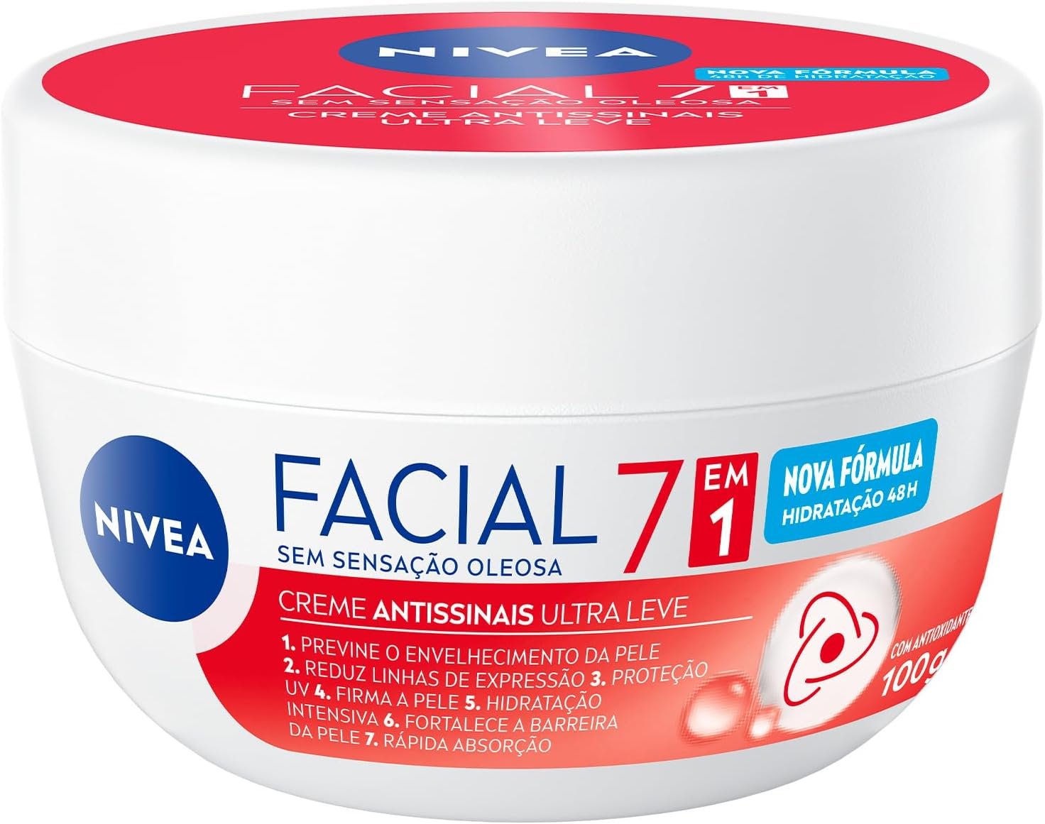 NIVEA Creme Facial Antissinais 100g