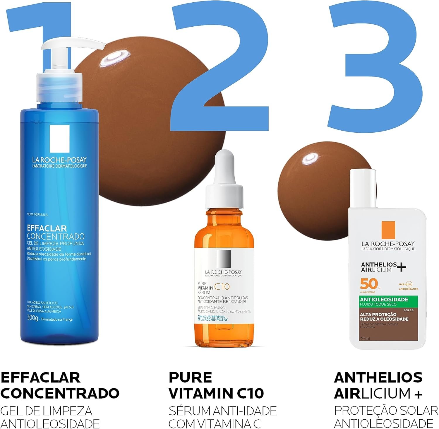 La Roche-Posay, Anthelios Airlicium, Protetor Solar Facial Antioleosidade com cor, 40g - Image 25